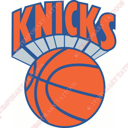 New York Knicks Customize Temporary Tattoos Stickers NO.1123